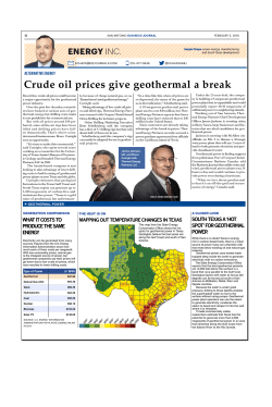 Crude Oil Prices Give Geothermal A Break.pages