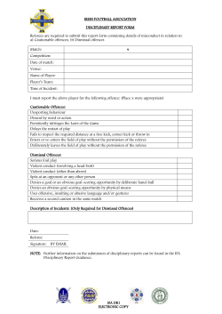 IFA DR1 (Electronic Copy). - Irish Football Association