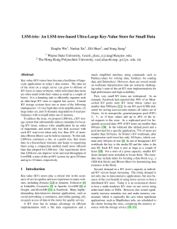 LSM-trie - Wayne State University