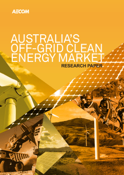 australia`s off-grid clean energy market