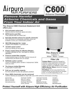 Remove Harmful Airborne Chemicals and Gases From
