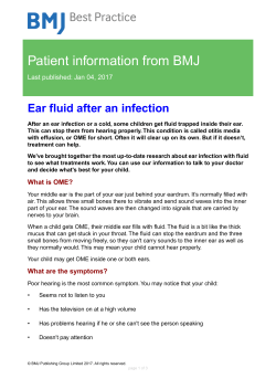 Patient information from BMJ