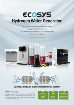 Hydrogen Water Generator