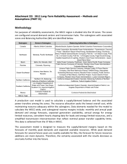 2012 LAR Methods and Assumptions