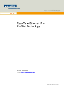 EtherNet IP and the Common Industrial Protocols