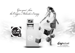 Give your skin the Oxygen Molecule`s Energy.