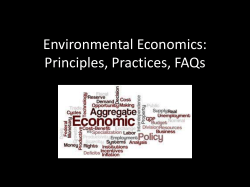 Environmental Economics: Principles, Practices, FAQs, and