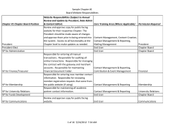 Sample Chapter #1 Board Website