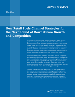 New Retail Fuels Channel Strategies for the Next Round of
