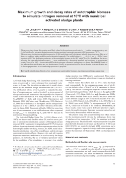 Maximum growth and decay rates of autotrophic