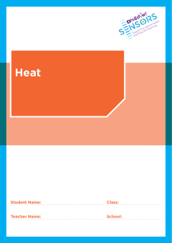 Heat - Discover Sensors