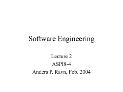 Software Engineering