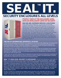 SEAL - Great Lakes Case and Cabinet