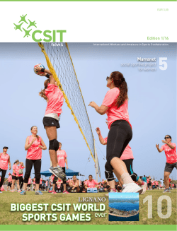 biggest csit world sports games