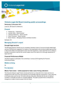 Board meeting public proceedings