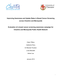 Improving Awareness and Uptake Rates in
