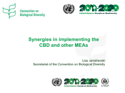 CBD-synergies-GEF_ECW-v5 - Global Environment Facility