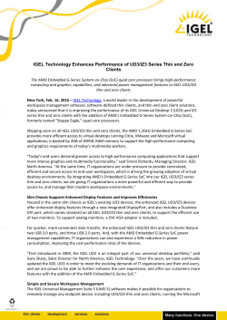 IGEL UD3 US - IGEL Technology