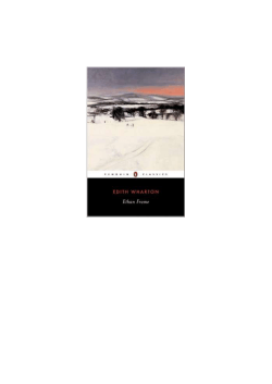Ethan Frome &ndash; introduction