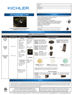 LED Accent Light 4.5W