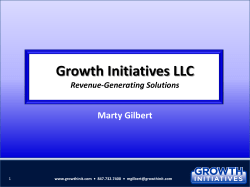 Who is Growth Initiatives?