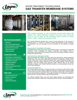 gas transfer membrane systems