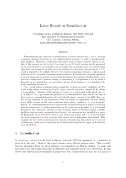 Lower Bounds on Kernelization