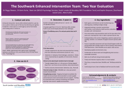 3. Outcomes: 2 years in 1. Context and aims 2. How we do it 4. Key