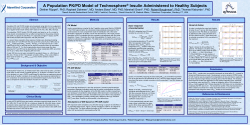 A Population PK/PD Model of Technosphere