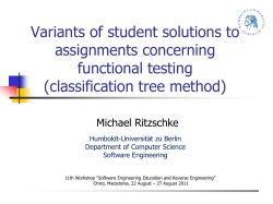 classification tree method - Humboldt