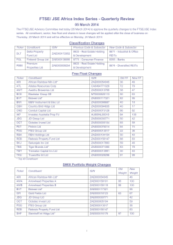20140324 March 2014 Quarterly Index Review ICA doc