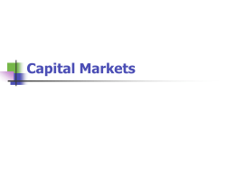 Capital Markets