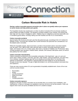 Carbon monoxide exposure