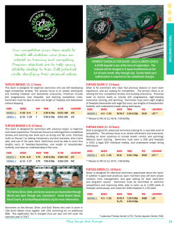 Our competitive swim team exists to benefit all children who show an