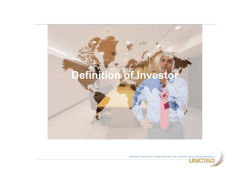 Definition of Investor - Investment Policy Hub