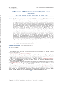 Inertial Proximal ADMM for Linearly Constrained Separable Convex