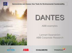 Examples from ABB