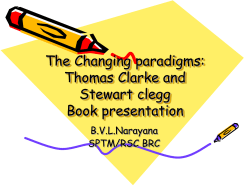 The Changing paradigms - National Academy of Indian Railways