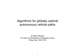 Min energy / end cost - Related applications