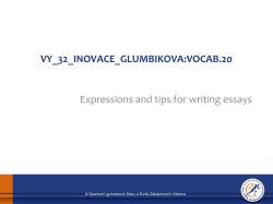 Prezentace aplikace PowerPoint