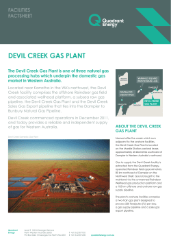 devil creek gas plant