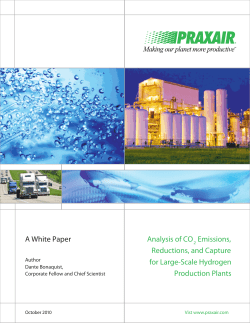 Analysis of CO2 Emissions, Reductions, and Capture