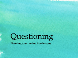 scale of blooms to build up the higher order thinking