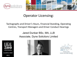 Drivers` hours offences