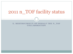 n_TOF cooling station gas releases improvements