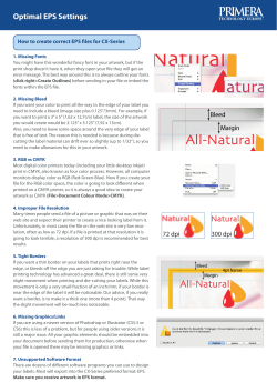 Optimal EPS Setting Flyer English