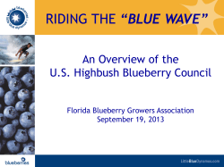 Florida Blueberry Growers Association