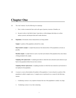 Chapter One
