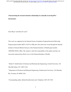 Characterizing The Structure-Function Relationship Of A