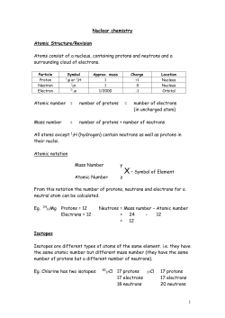 nuclear summary